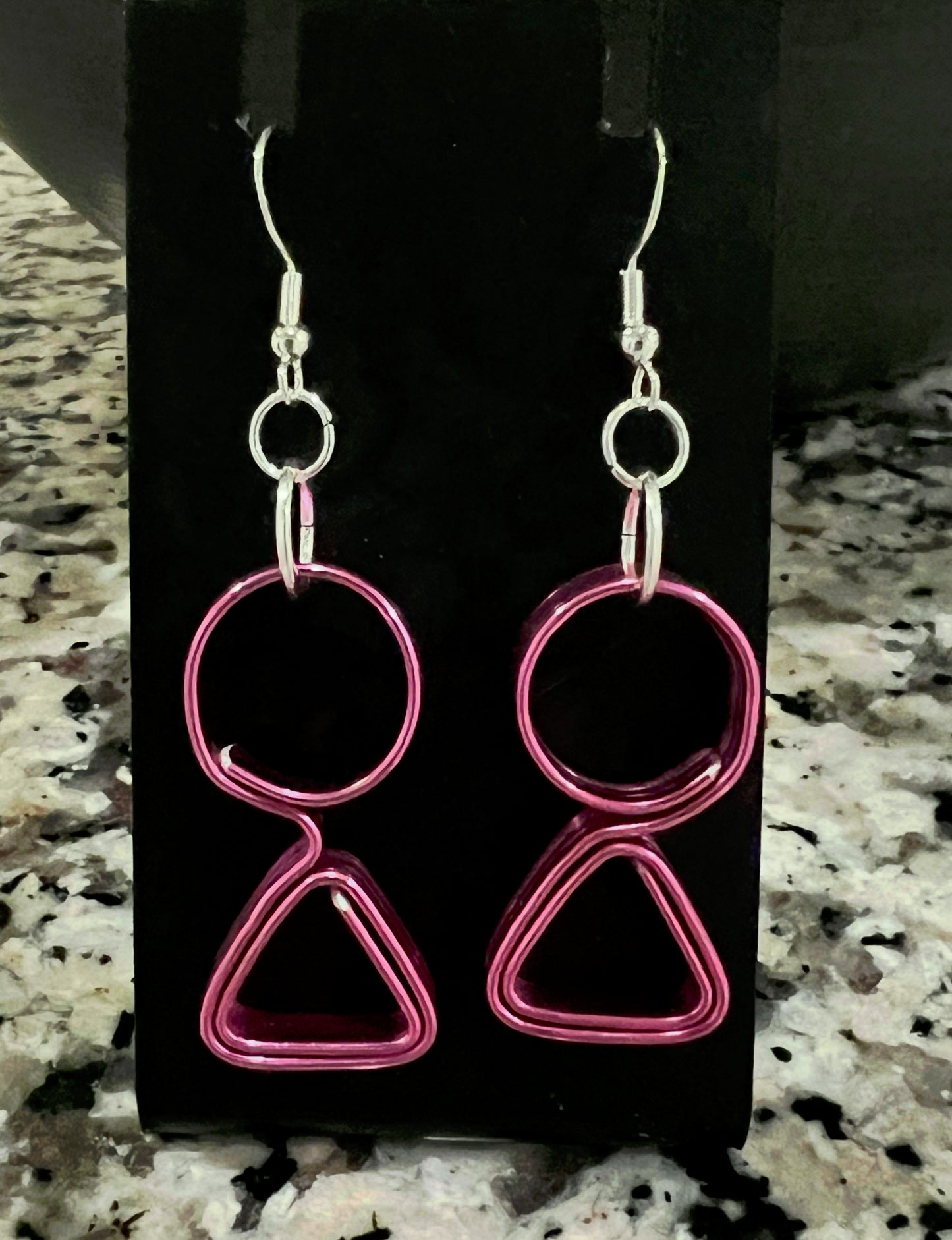 Silver, Gold & Colorful Aluminum Earrings – Fun, Casual Statement Jewelry