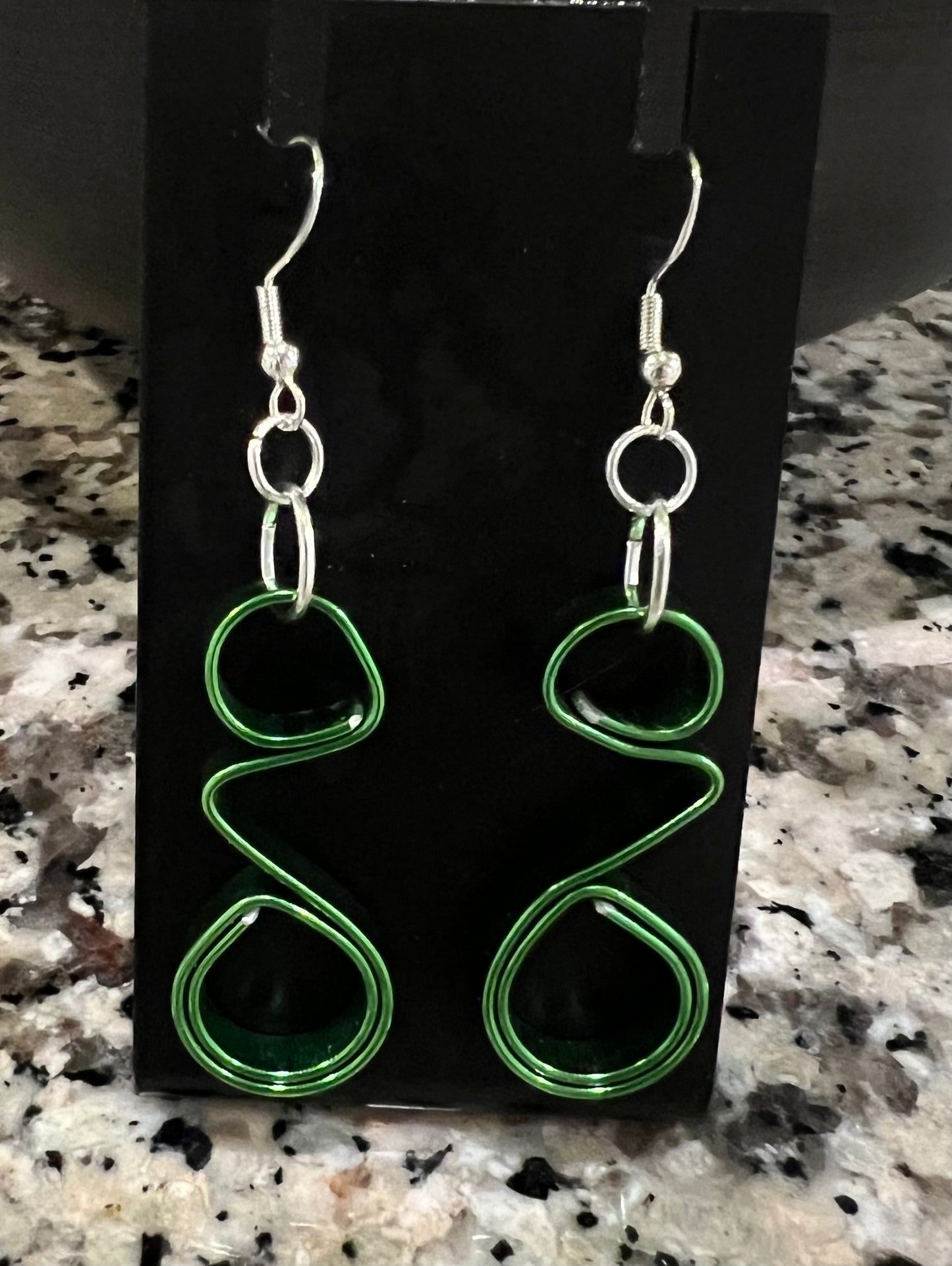Silver, Gold & Colorful Aluminum Earrings – Fun, Casual Statement Jewelry
