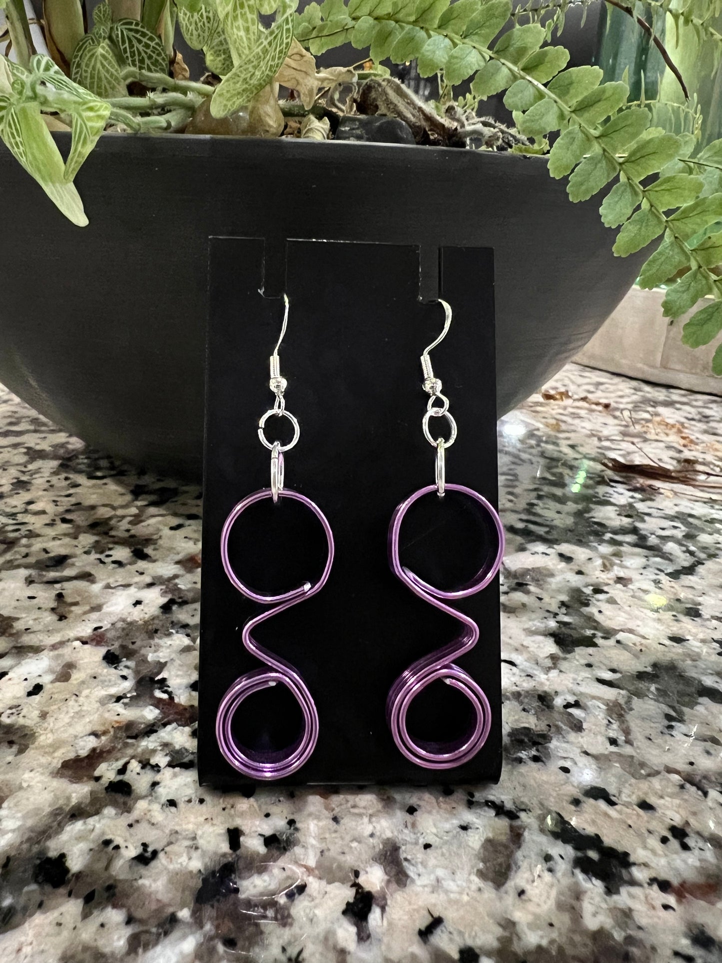Silver, Gold & Colorful Aluminum Earrings – Fun, Casual Statement Jewelry