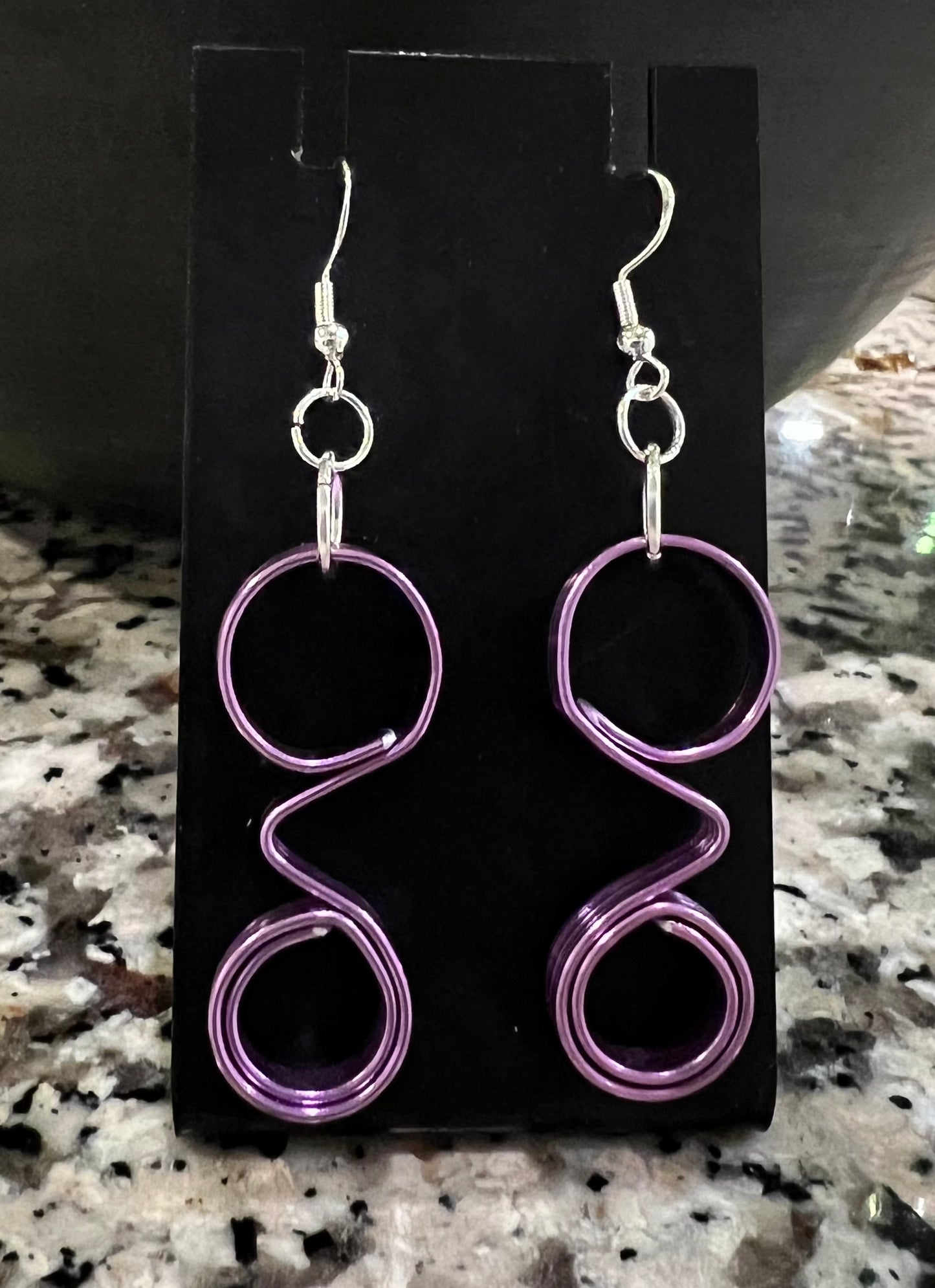 Silver, Gold & Colorful Aluminum Earrings – Fun, Casual Statement Jewelry