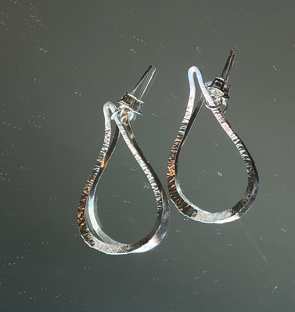 Sterling Silver Earrings – Handcrafted Minimalist Jewelry for Women