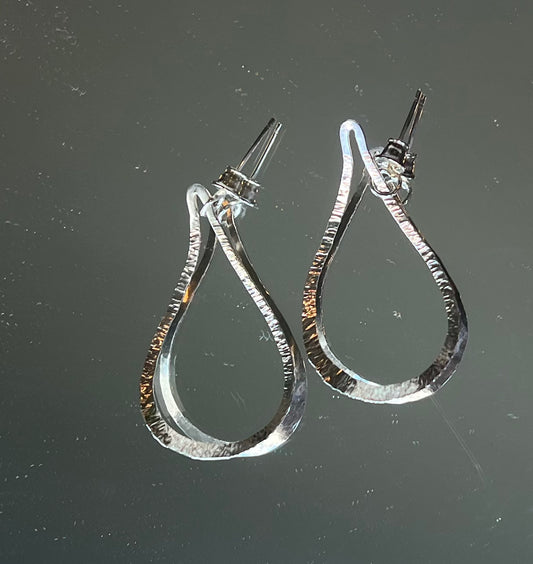 Sterling Silver Earrings – Handcrafted Minimalist Jewelry for Women
